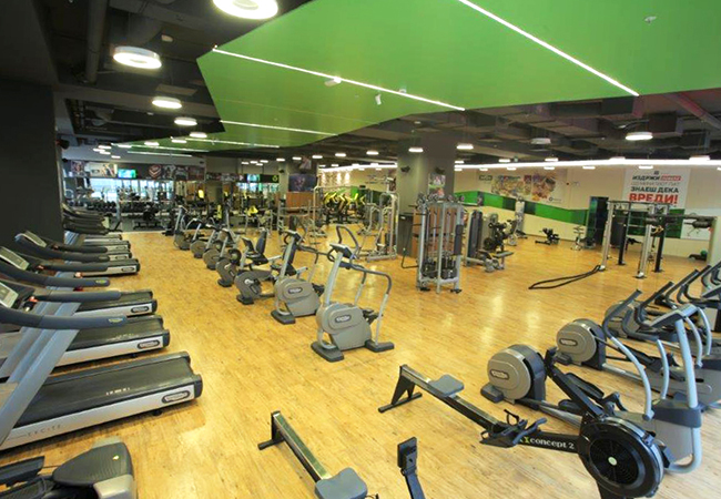 Cardio area – Synergy Fitness & Spa, Skopje