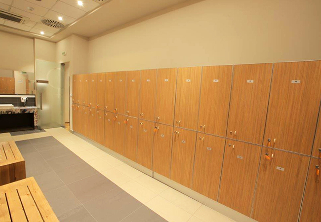 Changing rooms – Synergy Fitness & Spa, Skopje