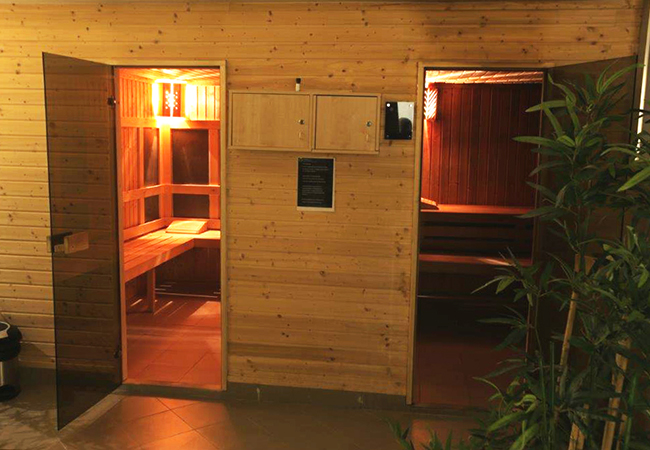 Sauna cabins – Synergy Fitness & Spa, Skopje