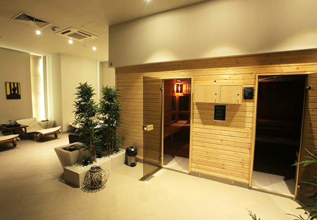 Sauna area – Synergy Fitness & Spa, Skopje